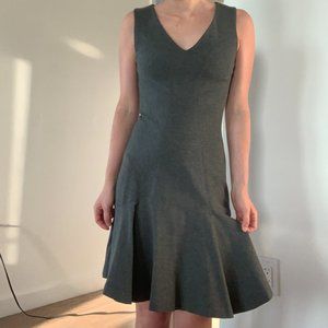 Authentic Diane von Furstenberg Gray Short Casual Dress Size 0
